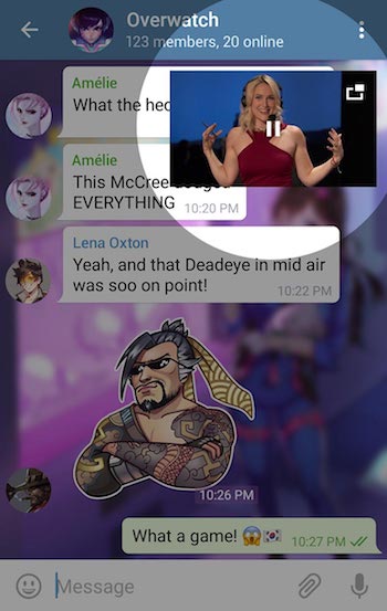 Imagen - Telegram ya permite anclar chats y se integra con IFTTT