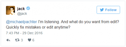 Imagen - Twitter podría permitir modificar los tweets una vez publicados
