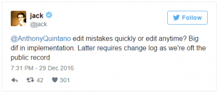 Imagen - Twitter podría permitir modificar los tweets una vez publicados
