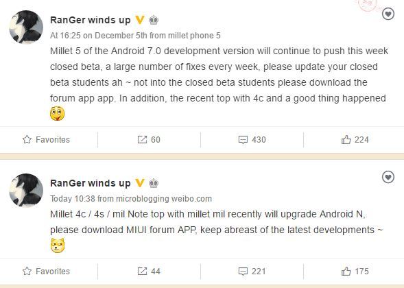 Imagen - Confirmados los terminales de Xiaomi que actualizar&aacute;n a Android Nougat