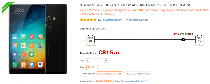 Imagen - D&oacute;nde comprar el Xiaomi Mi Mix