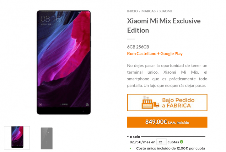 Imagen - D&oacute;nde comprar el Xiaomi Mi Mix