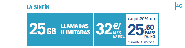 Imagen - La Sinf&iacute;n de Yoigo ahora ofrece 25GB aunque a mayor precio