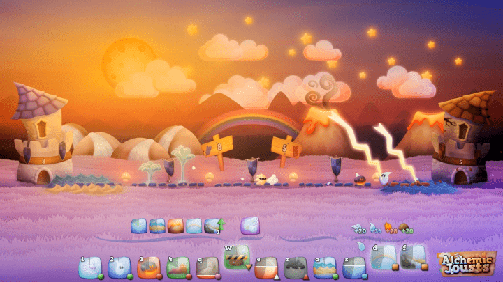 Imagen - Probamos Alchemic Jousts, el juego español de combate elemental en 2D