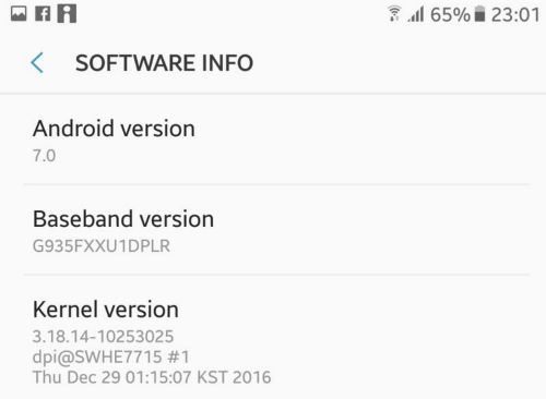Imagen - Android 7.0 Nougat est&aacute; llegando a algunos Samsung Galaxy S7