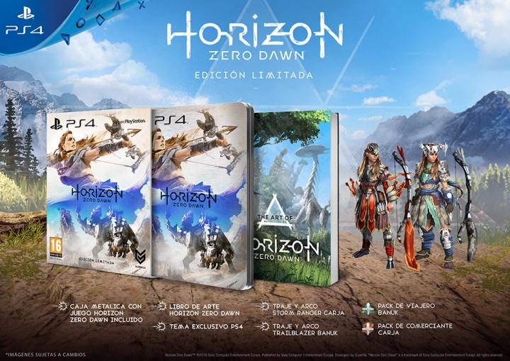 Imagen - Sony anuncia el Pack especial de PlayStation 4 y Horizon: Zero Dawn