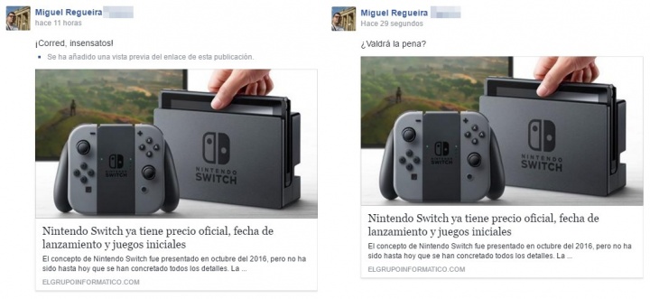 Imagen - Facebook ya no indica si una publicación ha sido editada