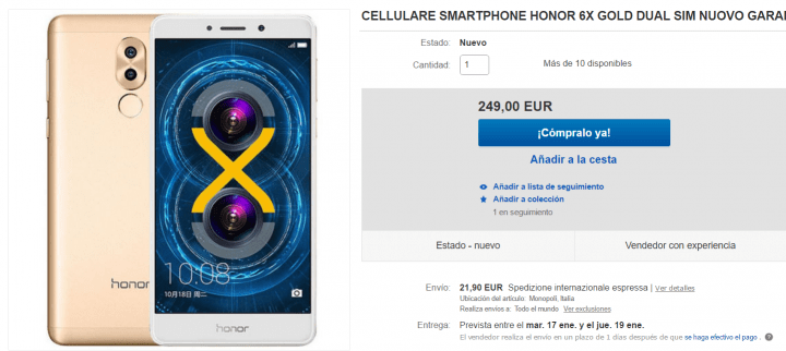 Imagen - D&oacute;nde comprar el Honor 6X