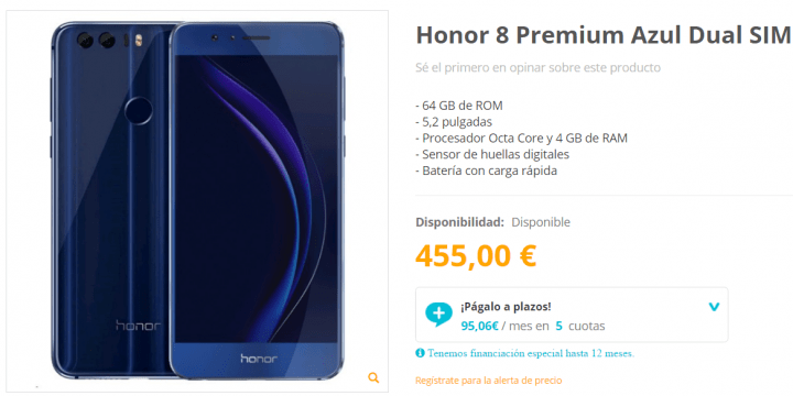Imagen - D&oacute;nde comprar el Honor 8 Premium