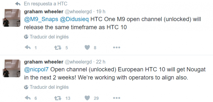 Imagen - HTC 10 y HTC One M9 recibir&aacute;n Android Nougat en las pr&oacute;ximas semanas