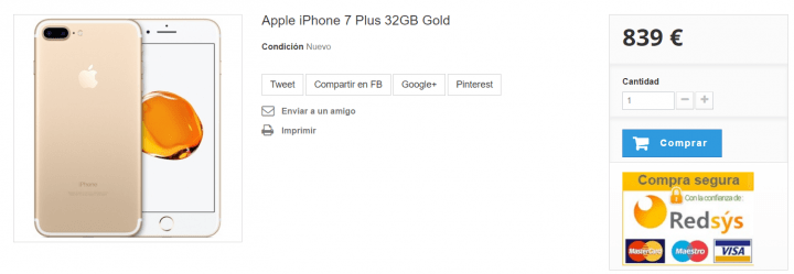 Imagen - Dónde comprar el iPhone 7 Plus más barato
