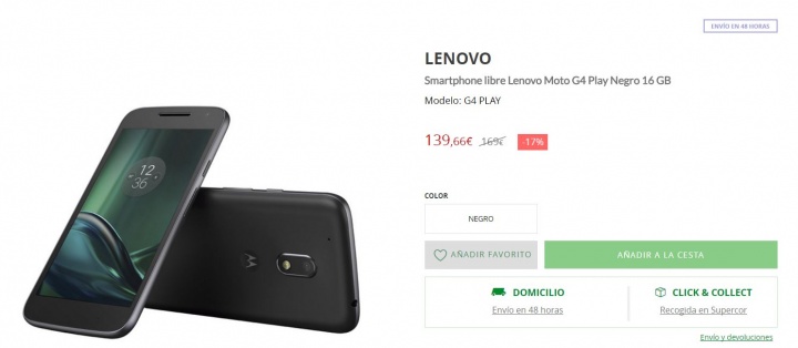 Imagen - 7 tiendas d&oacute;nde comprar el Moto G4 Play