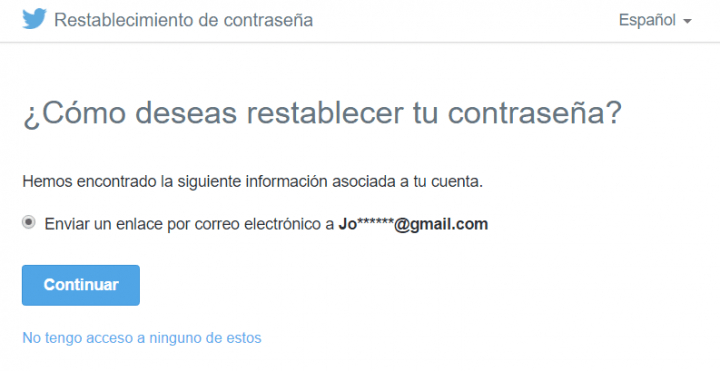 Imagen - Cómo recuperar la contraseña de Twitter
