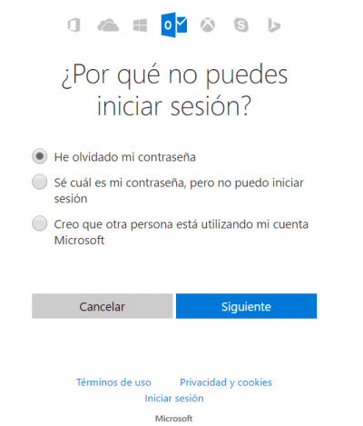 Imagen - Cómo recuperar la contraseña de Hotmail