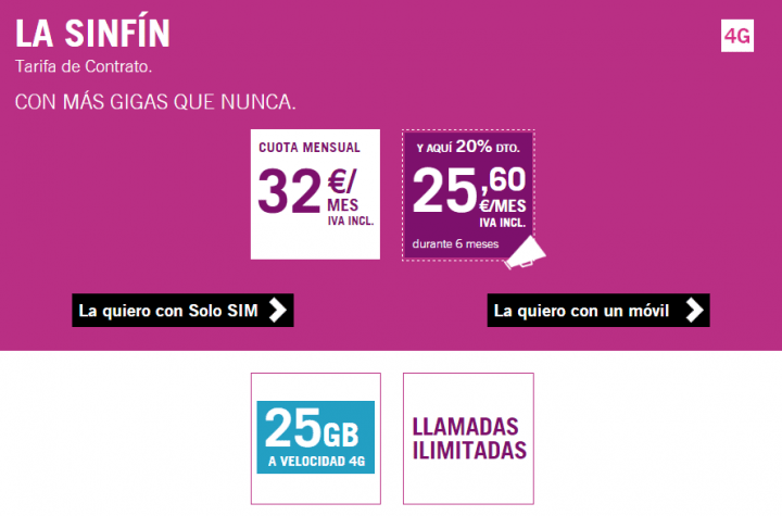 Imagen - La Sinf&iacute;n de Yoigo se podr&aacute; contratar hasta el 28 de febrero