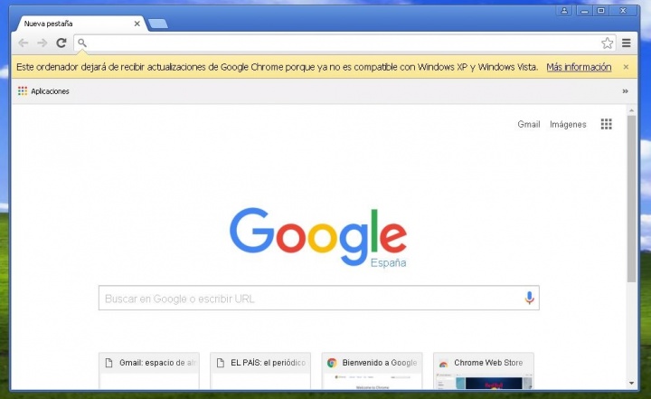 Imagen - Gmail dejar&aacute; de funcionar en Chrome 53 y versiones anteriores