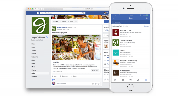 Imagen - Facebook te permitir&aacute; buscar empleo como si fuera LinkedIn