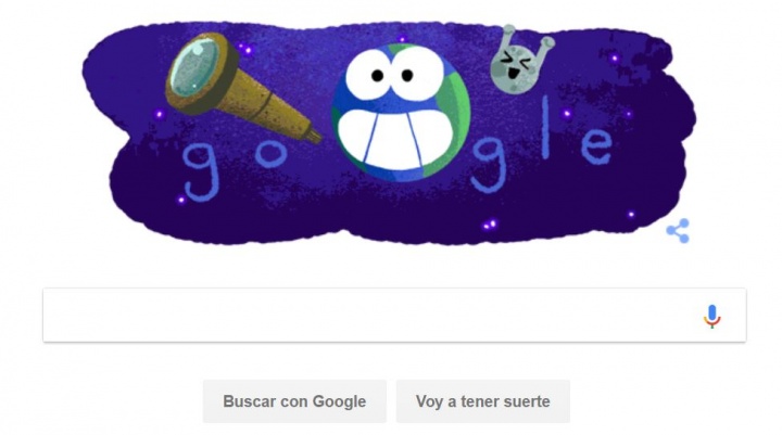 Imagen - Google a&ntilde;ade un Doodle por el descubrimiento de los exoplanetas