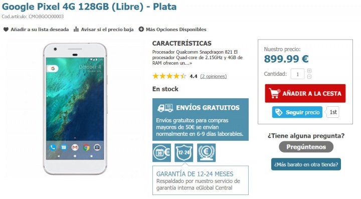 Imagen - Dónde comprar el Google Pixel