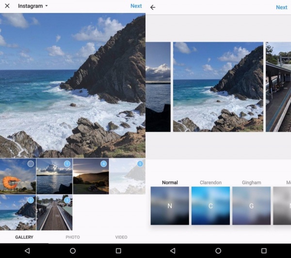 Imagen - Instagram ya permite publicar varias fotos en panorámico