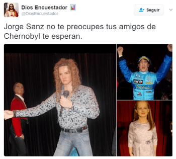 Imagen - La figura de cera de Jorge Sanz se vuelve viral en Twitter