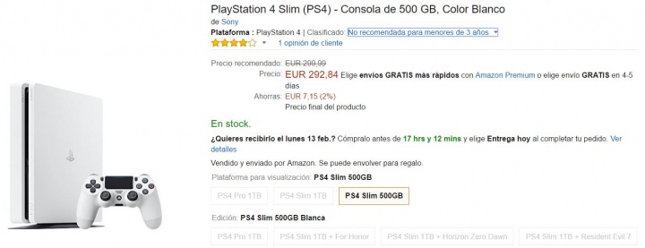 Imagen - D&oacute;nde comprar la PlayStation 4 Slim blanca