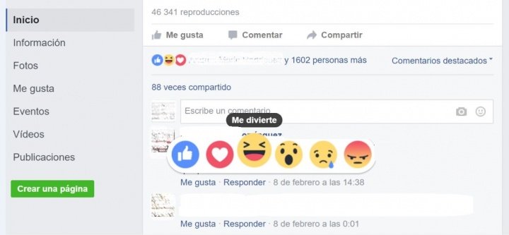 Imagen - Facebook a&ntilde;ade las reacciones a los comentarios