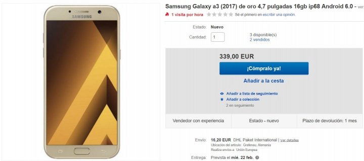Imagen - 7 tiendas donde comprar el Samsung Galaxy A3 (2017)