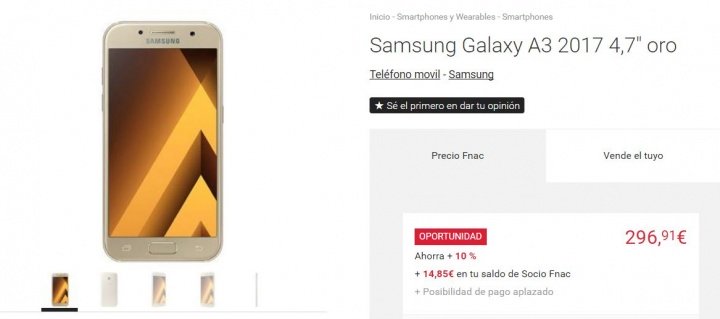 Imagen - 7 tiendas donde comprar el Samsung Galaxy A3 (2017)