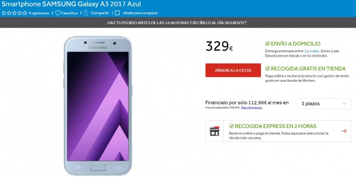 Imagen - 7 tiendas donde comprar el Samsung Galaxy A3 (2017)