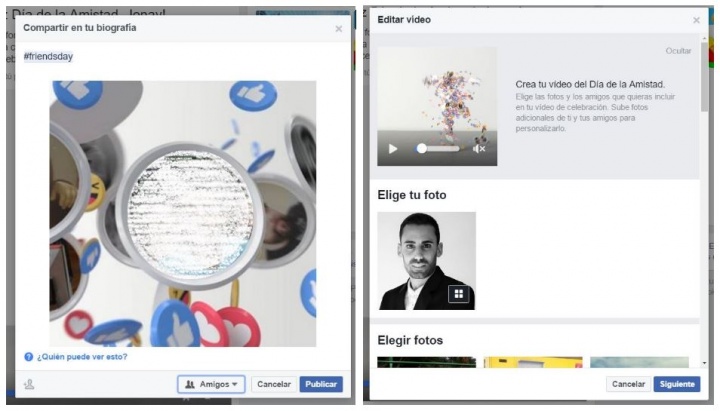 Imagen - Crea tu vídeo en Facebook para celebrar la amistad con #friendsday