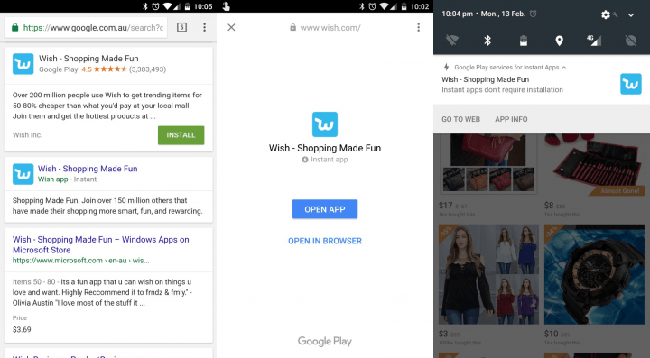 Imagen - Instant Apps, llegan a Android las aplicaciones que no necesitan instalación