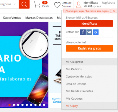 Imagen - ¿Se puede pagar con PayPal en Aliexpress?