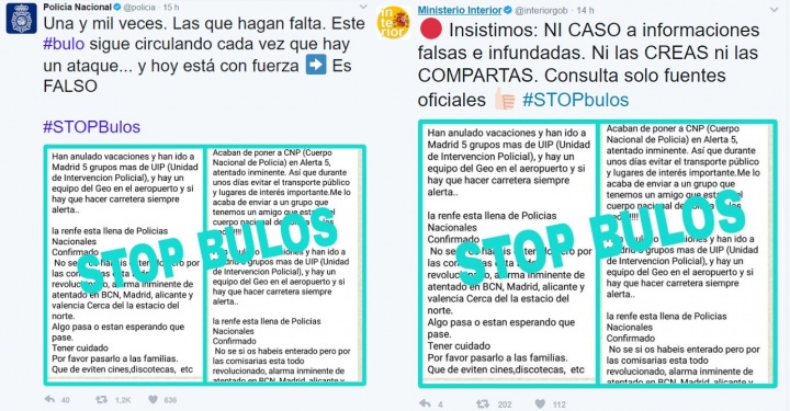 Imagen - Un nuevo bulo asegura que Espa&ntilde;a se encuentra en Alerta 5 por atentado terrorista