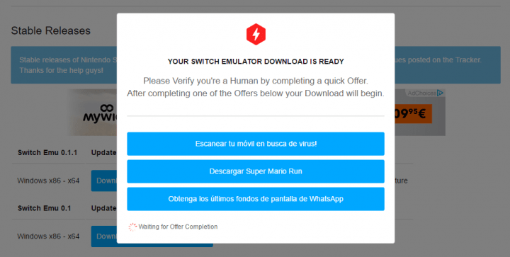 Imagen - Cuidado con los emuladores de Nintendo Switch