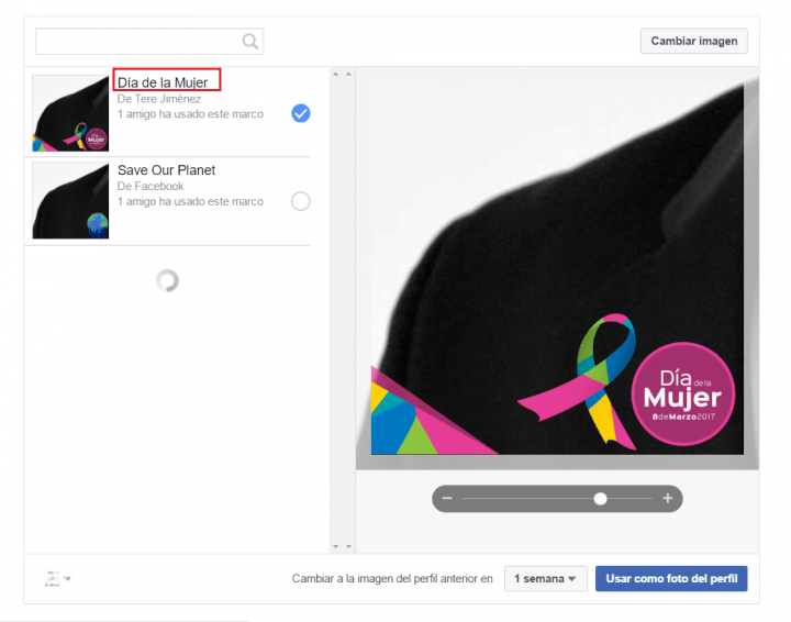 Imagen - Celebra el Día Internacional de la Mujer en Facebook cambiando tu foto de perfil