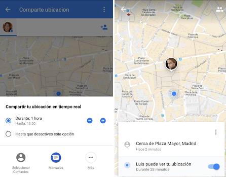 Imagen - Google Maps nos dejará compartir nuestra localización en tiempo real