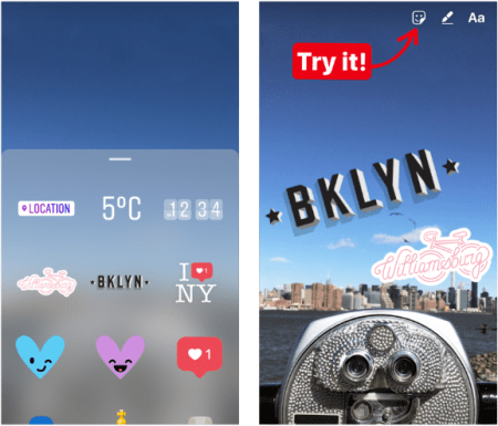 Imagen - Instagram Stories añade stickers geocalizados