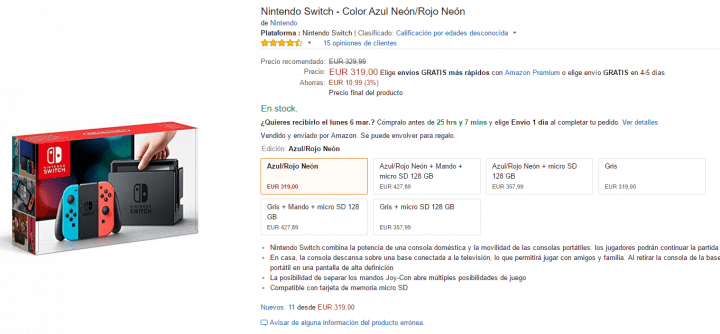 Imagen - Dónde comprar la Nintendo Switch