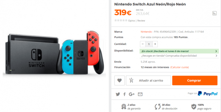 Imagen - Dónde comprar la Nintendo Switch