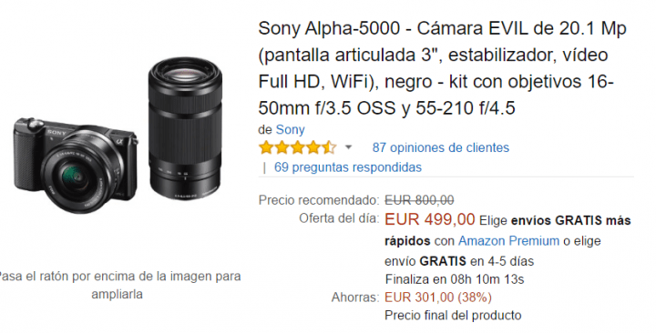 Imagen - Conoce las ofertas de Amazon por la Sony Deal Week