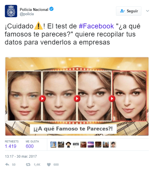Imagen - La Policía Nacional alcanza los 3 millones de seguidores en Twitter