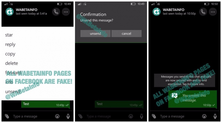 Imagen - WhasApp pronto nos dejará deshacer el envío de mensajes