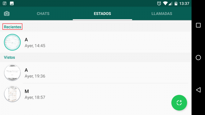 Imagen - Todo lo que debes saber sobre los nuevos Estados de WhatsApp