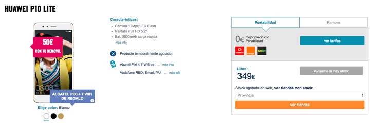 Imagen - D&oacute;nde comprar el Huawei P10 Lite