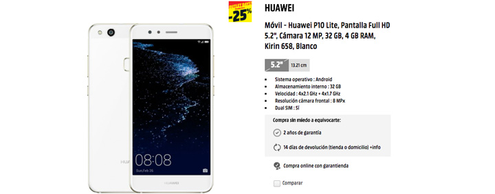 Imagen - D&oacute;nde comprar el Huawei P10 Lite