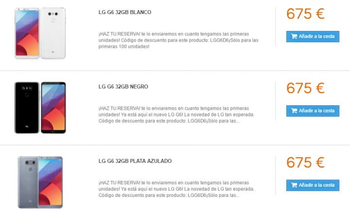 Imagen - D&oacute;nde comprar el LG G6