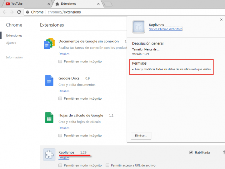 Imagen - Submelius, el malware que infecta tu navegador a través de extensiones falsas