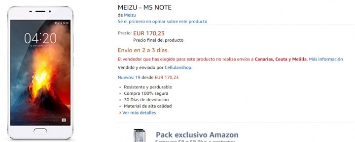 Imagen - D&oacute;nde comprar el Meizu M5 Note