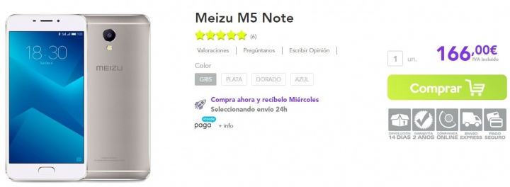 Imagen - D&oacute;nde comprar el Meizu M5 Note